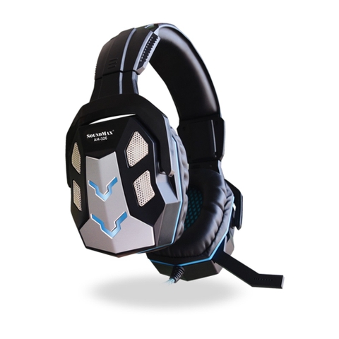 Tai nghe Over-ear SoundMAX AH 326 (Đen)