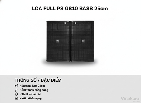 LOA FULL PS GS10 BASS25