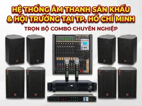 Combo Dàn Âm Thanh Hội Trường Trường Học – Giải Pháp Âm Thanh Chuyên Nghiệp, Phủ Âm Mạnh Mẽ