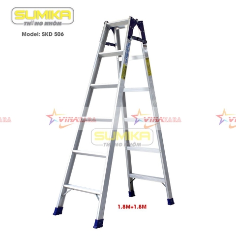 Thang nhôm xếp chữ A Sumika SKD505
