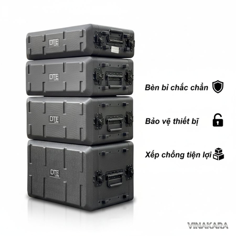 TỦ NHỰA ÂM THANH DTE, SÂU 26CM, CHẤT LIỆU NHỰA HDPE 2U 3U 4U 6U