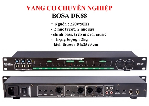 VANG CƠ BOSA DK88 HÀNG CHÍNH HÃNG