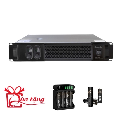 Cục đẩy công suất 2 kênh DB Acoustic KD1200, 1200wx2CH | Chính Hãng