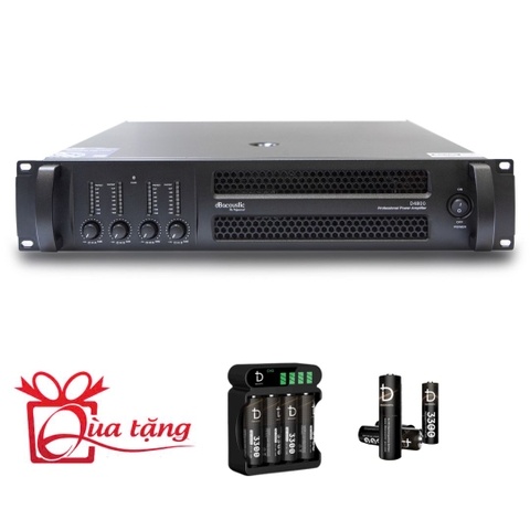 Cục đẩy công suất 4 kênh DB Acoustic D4800, 4 kênh x 800w