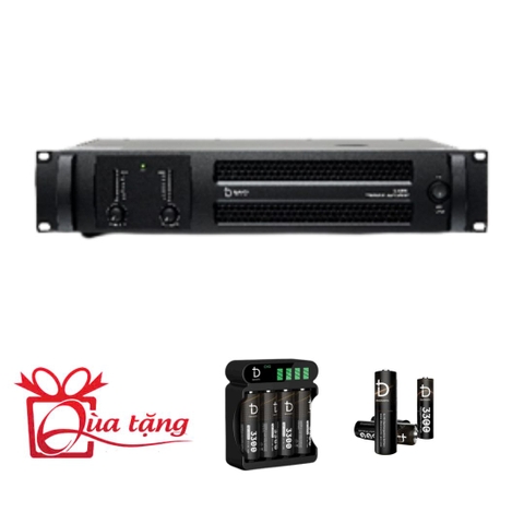 Cục đẩy công suất 2 kênh DB Acoustic EA208, 2 kênh x 800w