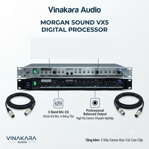 Vang Cơ MORGAN SOUND VX5, Echo Reverd ,Âm thanh karaoke chuyên nghiệp