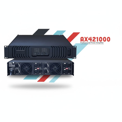 Cục đẩy công suất 4 kênh class D, 1000W/1CH, AX421000
