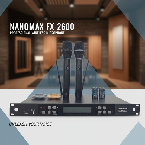 Micro không dây Nanomax FX-2600