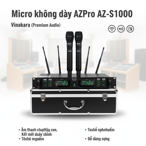 Micro không dây AZ PRO, AZ-S1000
