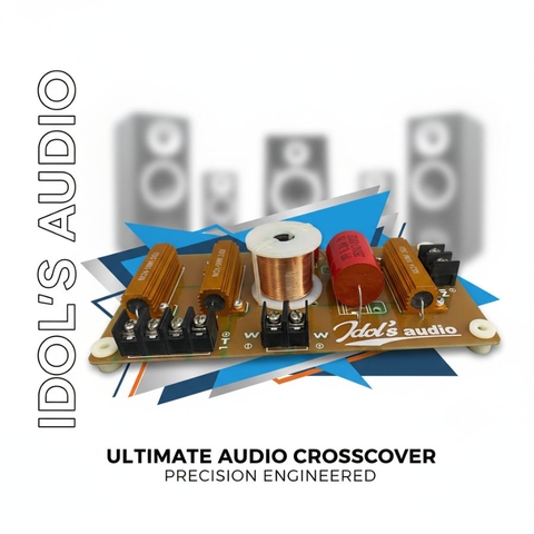 Mạch phân tần loa kéo đôi ADX PTLK-240 (2 bass 2 treble) lắp mạch