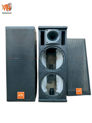 Thùng loa full 20 đôi - 2 tấc đôi  KT: 22,5cmx25cmx59cm