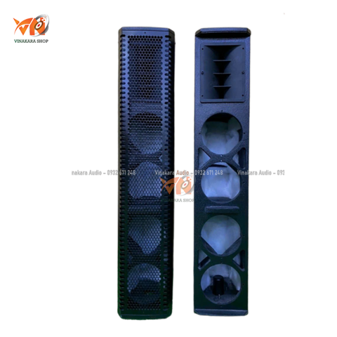 Vỏ loa full 25 4 bass 2,5 tấc VL425, ván ép cao cấp