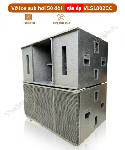 Vỏ loa sub hơi 50 đôi |ván ép VLS1802CC