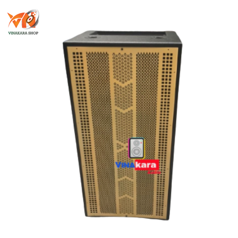 Vỏ thùng loa kéo bình 40 đôi đứng L4-TD mạch 19x38, Ván MDF, 4 tấc đôi
