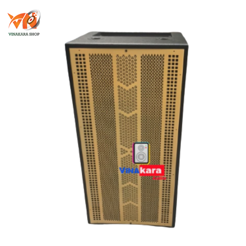 Vỏ thùng loa kéo bình L4-TD mạch 19x38, Ván MDF, 4 tấc đôi