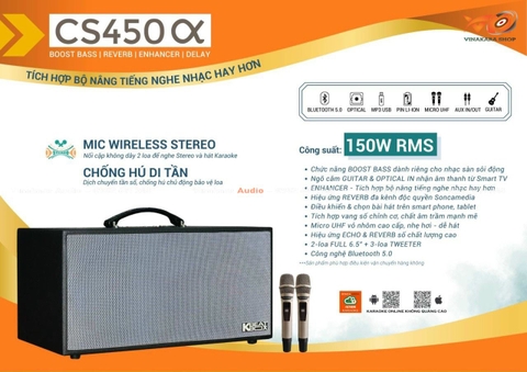 Loa karaoke di động KBeatbox Mini CS450