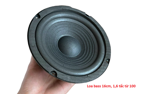 Loa bass rời 16 1,6 tấc từ 100, 50w B16100-AT
