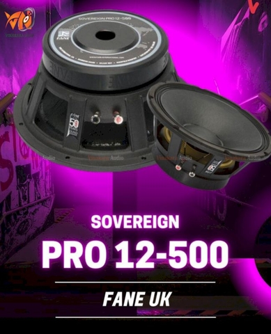Loa bass rời FANE Sovereing Pro 12-500, bass 30cm 3 tấc, 500w
