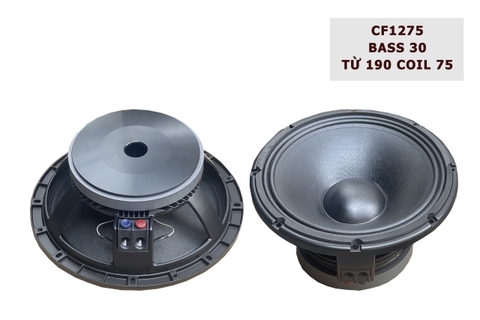 Củ loa bass rời bass 30 3 tấc từ 190 coil 75, BC1275