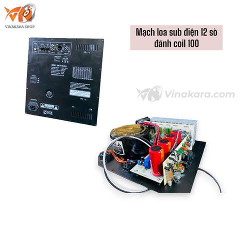 Mạch loa sub điện 12 sò chuyên loa 40,50 coil 100 , 75