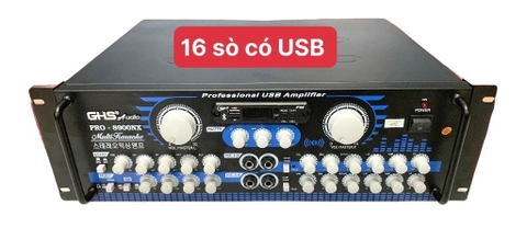 Amply GHS Audio Pro-8900NX,16 sò ,có usb ,bluetoth