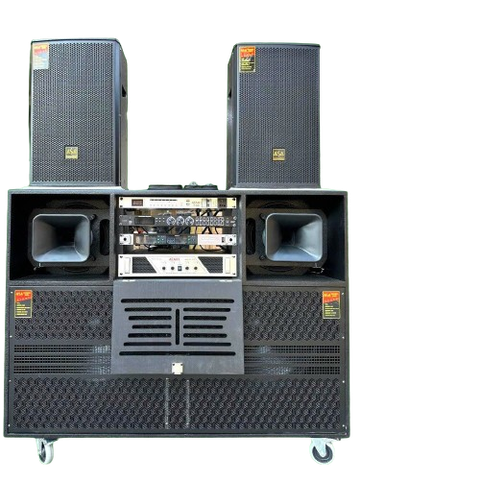 Loa kéo điện công suất lớn 50 đôi ,2 bass 50cm + 2 Full 30cm hoả tiễn,Model: ASAHI4M