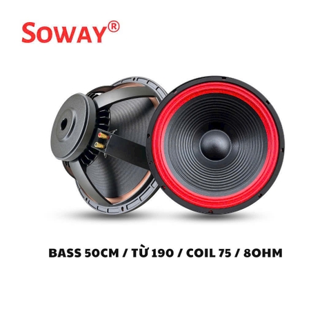 Loa bass rời 50 5 tấc từ 190 coil 75, SW190-752, 800w