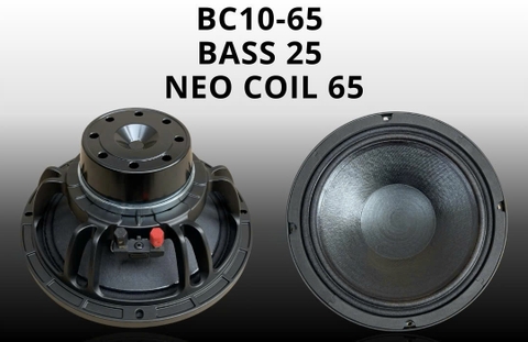 Củ loa bass rời 2,5  tấc từ neo coil 65, BC10-65