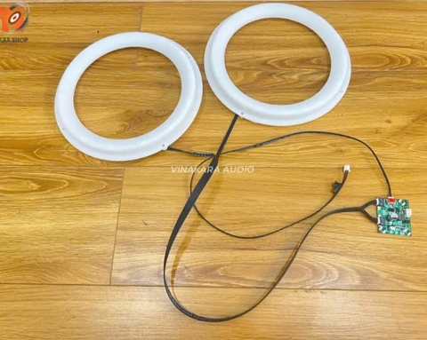 Vòng Led Tròn Dành Cho Loa Bass, hiệu ứng Led đủ màu, Nguồn 5V nhiều size 20 - 2 Cái