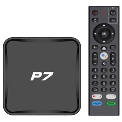 Tivi Box P7 Android TV 12 –  RAM 4GB CPU H618, Wifi 6, Bluetooth 5.0 Điều khiển Giọng Nói