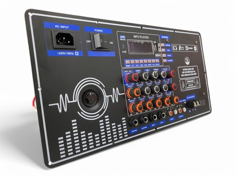 Mạch Loa Kéo KT 19x38cm, 2 Kênh Stereo, 300-600w