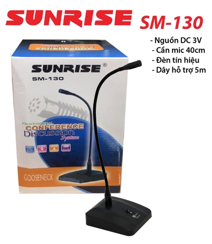 Micro Hội Nghị Tọa Đàm Sunrise SM -130