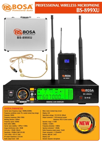 Micro Không Dây Chuyên Nghiệp Bosa BS-899XU