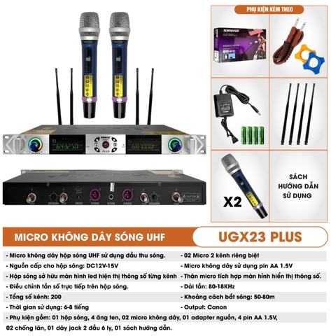 Micro Không dây U23 Plus, Sử dụng cho âm thanh gia đình