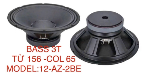 Loa bass rời 30 , 3 tấc từ 156 coil 65, 12-AZ-2BE