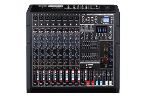 MIXER FONY AUDIO CL-12DA, 12 LINE, COCQ, BAO GỒM VAT