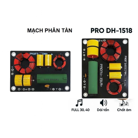 Mạch phân tần đôi Pro DH-1518 cao cấp