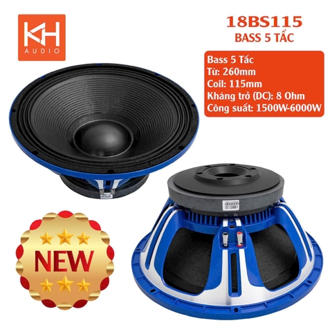 Loa Bass rời 50, Từ 280 coil 115, 18BS115