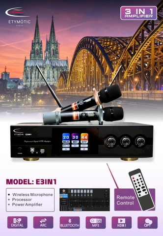 AMPLY KARAOKE 3 IN 1 ETYMOTIC E3IN1