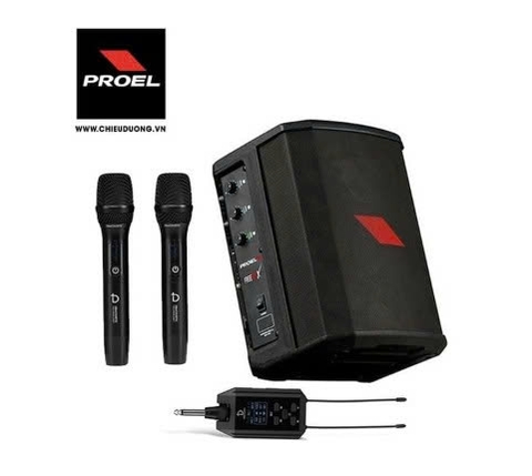 Loa Di Động Proel FreeOneX, Tặng kèm micro đa năng DBacoustic M2