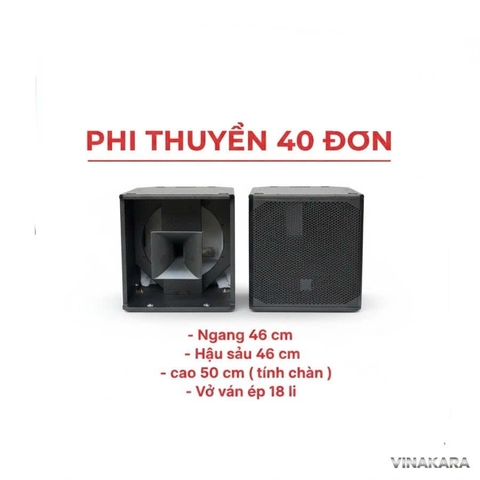 Vỏ loa Phi thuyền đơn PT15-01 - Phân loại