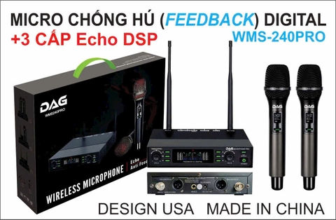 MICRO CHỐNG HÚ DAG WMS-240PRO