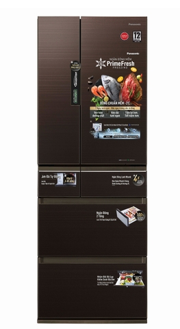 Tủ lạnh 6 cánh Inverter Panasonic NR-F503GT-T2 491 Lít
