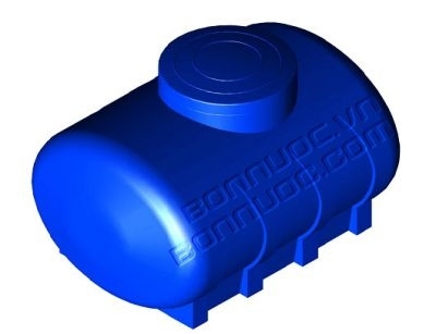 Bồn nước nhựa Sơn Hà 1000L Ngang