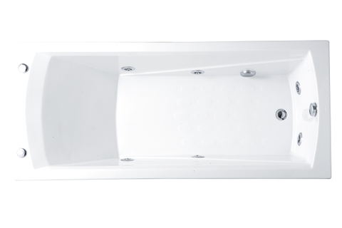 Bồn Tắm Massage Không Chân - Không Yếm CAESAR MT0670