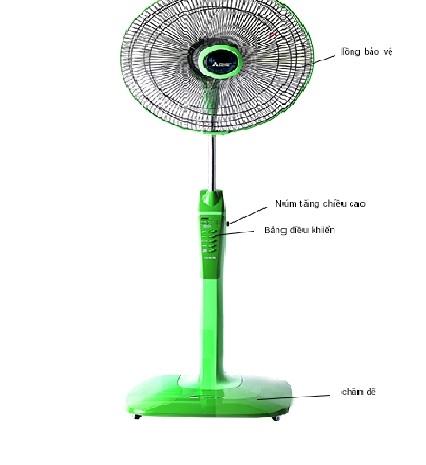 QUẠT ĐỨNG MITSUBISHI LV16 RV