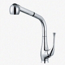 Vòi rửa bát nóng lạnh rút dây Samwon Cobra KFL-457