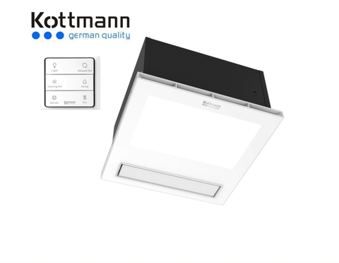 Quạt Thông Gió Kèm Sưởi Âm Trần 5 Trong 1 Kottmann K6