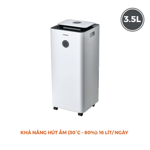 Máy Hút Ẩm Nanoco 16L NDH163
