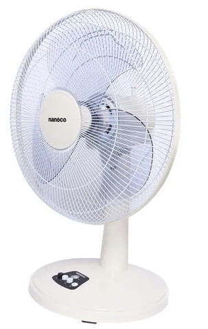 Quạt bàn Nanoco NTF1630BE (Beige, Bạc đạn)
